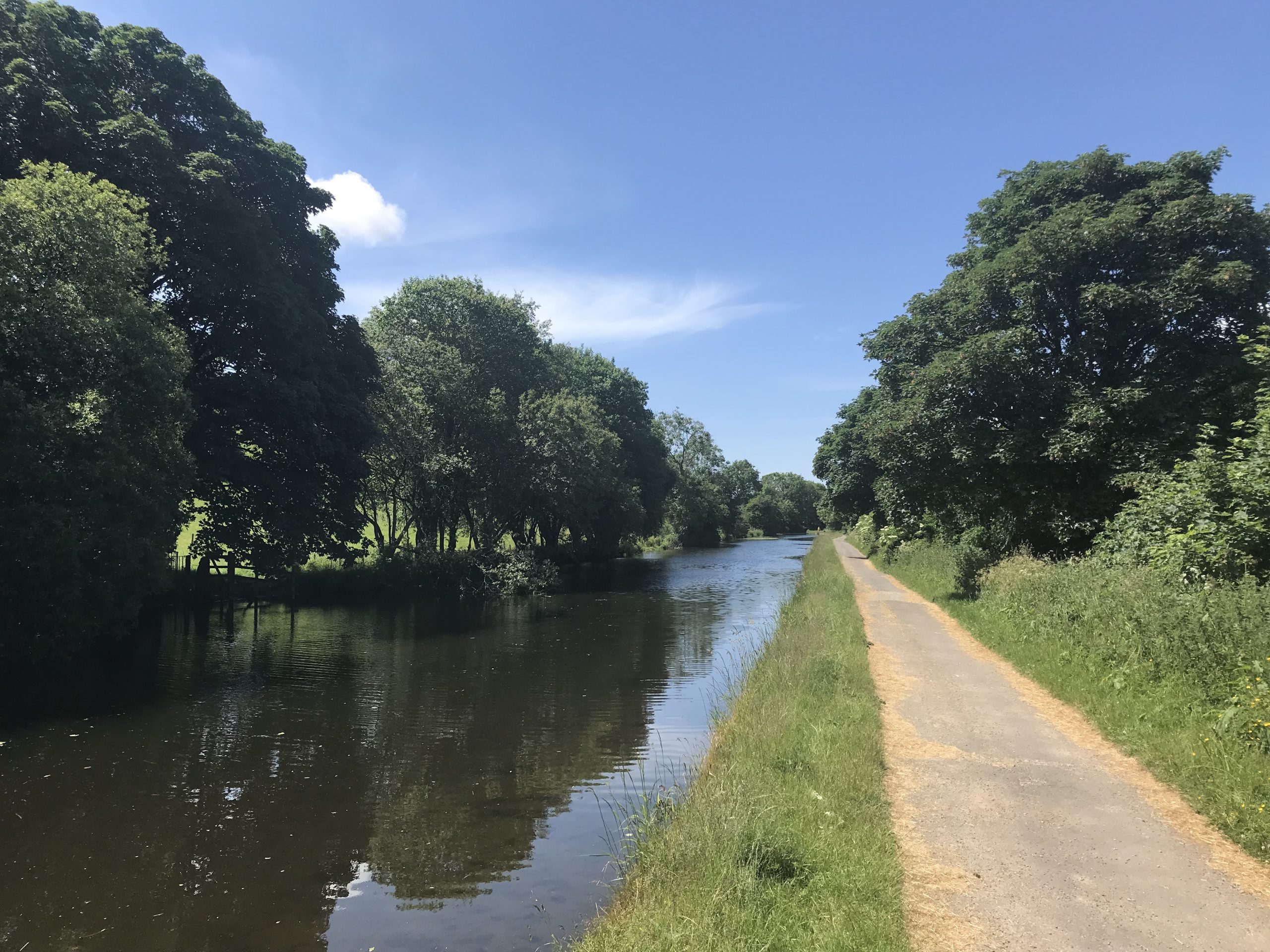 Lancaster to Kendal canal near Morecambe