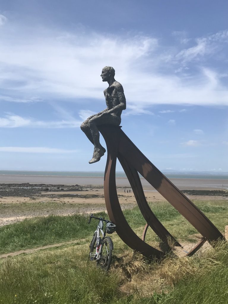 heysham port bay and sculpture