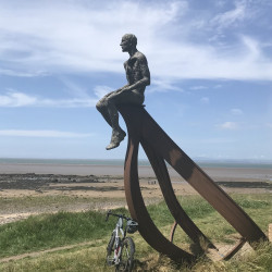 heysham port bay and sculpture
